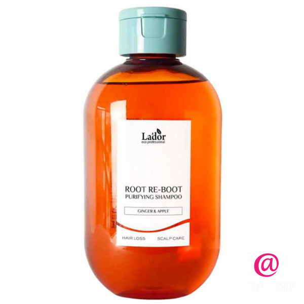 LA'DOR Шампунь для чувствительной кожи головы Root Re-Boot Purifying Shampoo Ginger & Apple