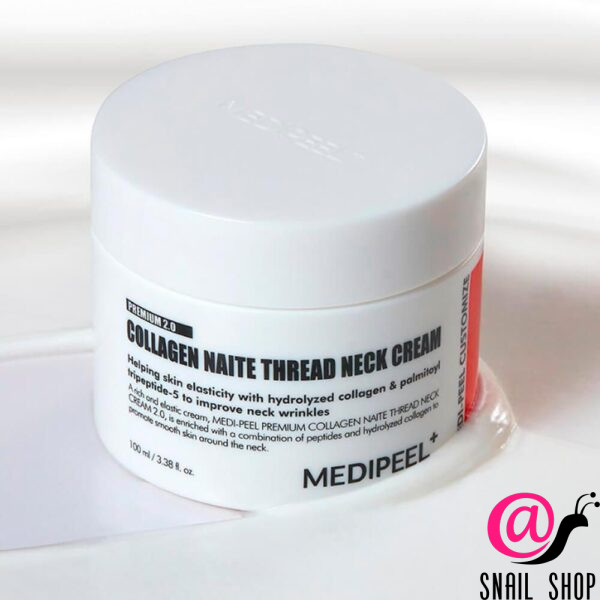 MEDI-PEEL Моделирующий крем для шеи и зоны декольте Premium Collagen Naite Thread Neck Cream