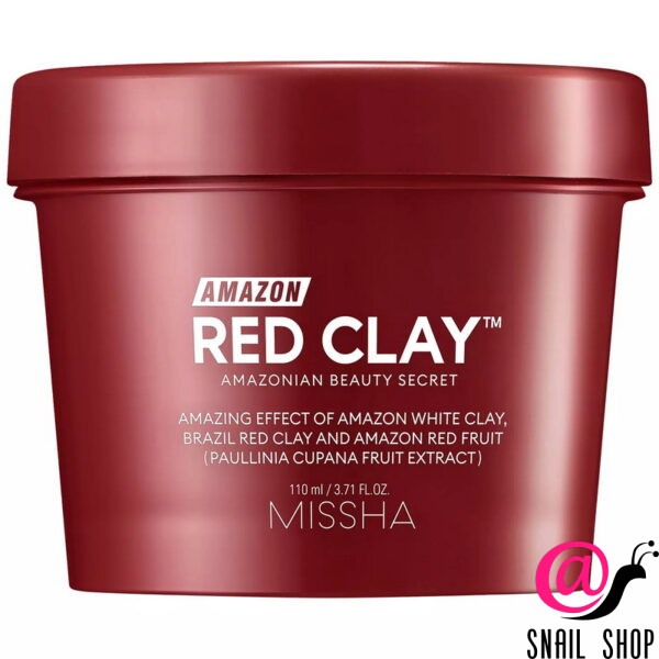 MISSHA Маска для очищения пор на основе красной глины Mask Amazon Red Clay Pore