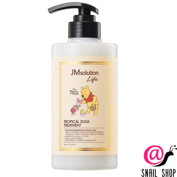 JM SOLUTION Маска для волос с ароматом тропических фруктов Treatment Disney Life Tropical Soda