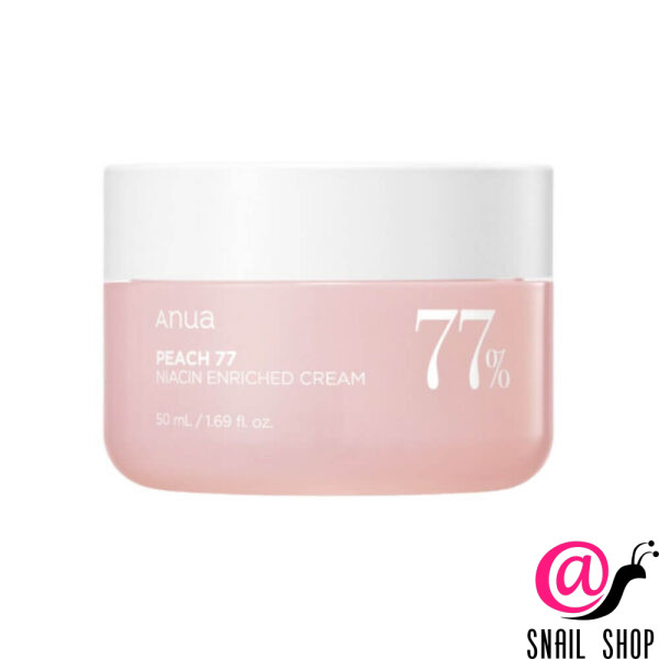 ANUA Интенсивный крем-пудинг для гладкой и сияющей кожи Peach 77% Niacin Enriched Cream