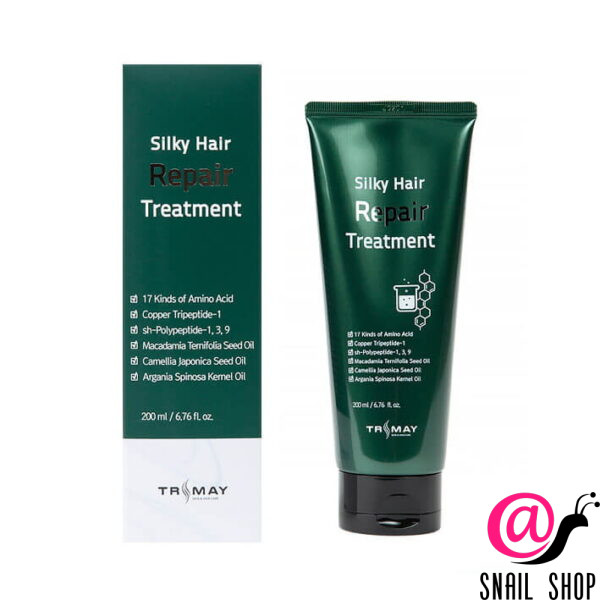 TRIMAY Маска-бальзам для волос с пептидами и аминокислотами Silky Hair Repair Treatment