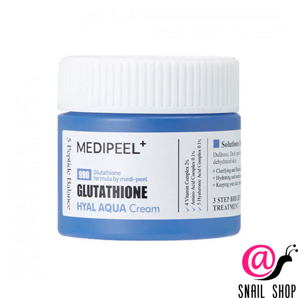 MEDI-PEEL Глубокоувлажняющий гель-крем с эффектом сияния Glutathione Hyal Aqua Cream