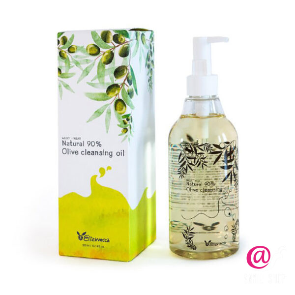 ELIZAVECCA Гидрофильное масло с оливой 90% Milky-Wear Natural 90% Olive Cleansing Oil 300мл
