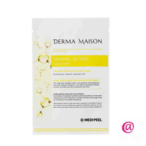 MEDI-PEEL Тканевая маска с витаминным комплексом Derma Maison Toning Active Facial Mask