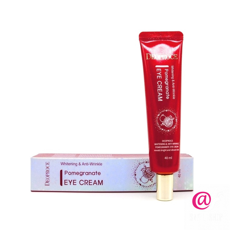 DEOPROCE Крем для век антивозрастной Whitening & Anti-Wrinkle Pomegranate Eye Cream