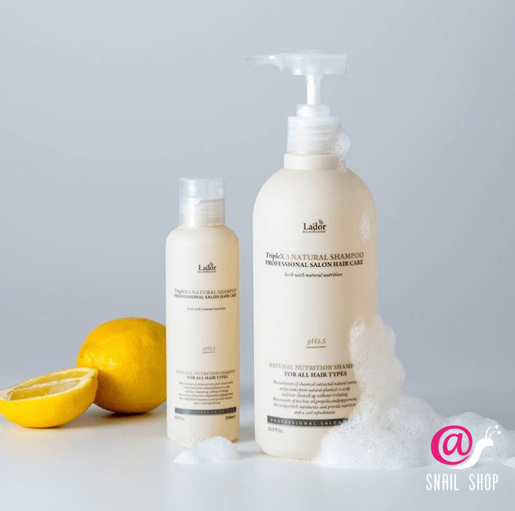 LA'DOR Шампунь с натуральными ингредиентами Triplex Natural Shampoo
