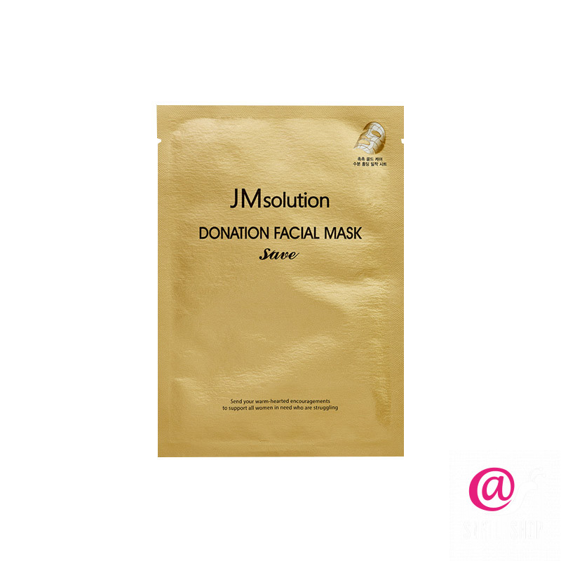 Save mask. JMSOLUTION donation facial Mask. Маска с золотом, гиалуроном и пептидами JMSOLUTION donation Mask save(37 мл). Тканевая лифтинг-маска с пептидами и золотом donation facial Mask save 1 шт.. JMSOLUTION donation Mask save.