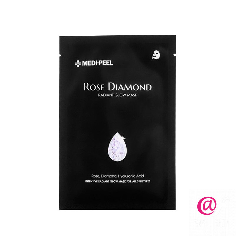 MEDI-PEEL Маска с алмазной пудрой для сияния кожи Rose Diamond Mask