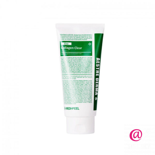 MEDI-PEEL Успокаивающая очищающая Пенка Green cica collagen clear