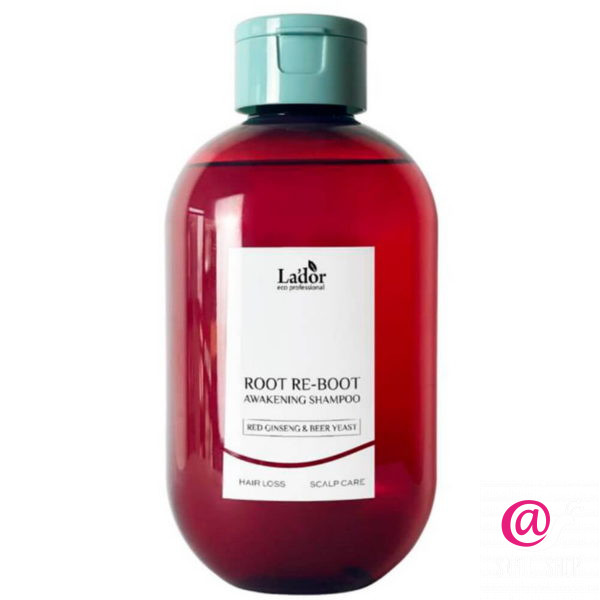LA'DOR Шампунь с женьшенем для роста волос Root Re-Boot Awakening Shampoo Red Ginseng & Beer Yeast