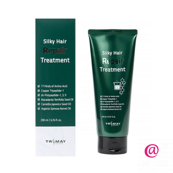 TRIMAY Маска-бальзам для волос с пептидами и аминокислотами Silky Hair Repair Treatment