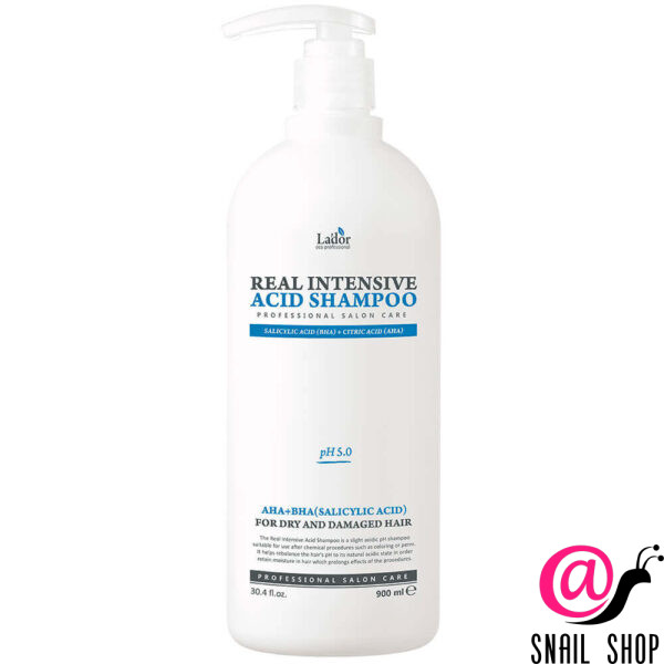 LA'DOR Интенсивный кислотный шампунь для сухих и повреждённых волос Real Intensive Acid Shampoo
