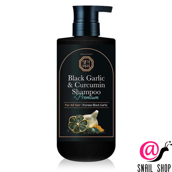 DAENG GI MEO RI Шампунь для волос с черным чесноком и куркумой Black Garlic & Curcumin Shampoo